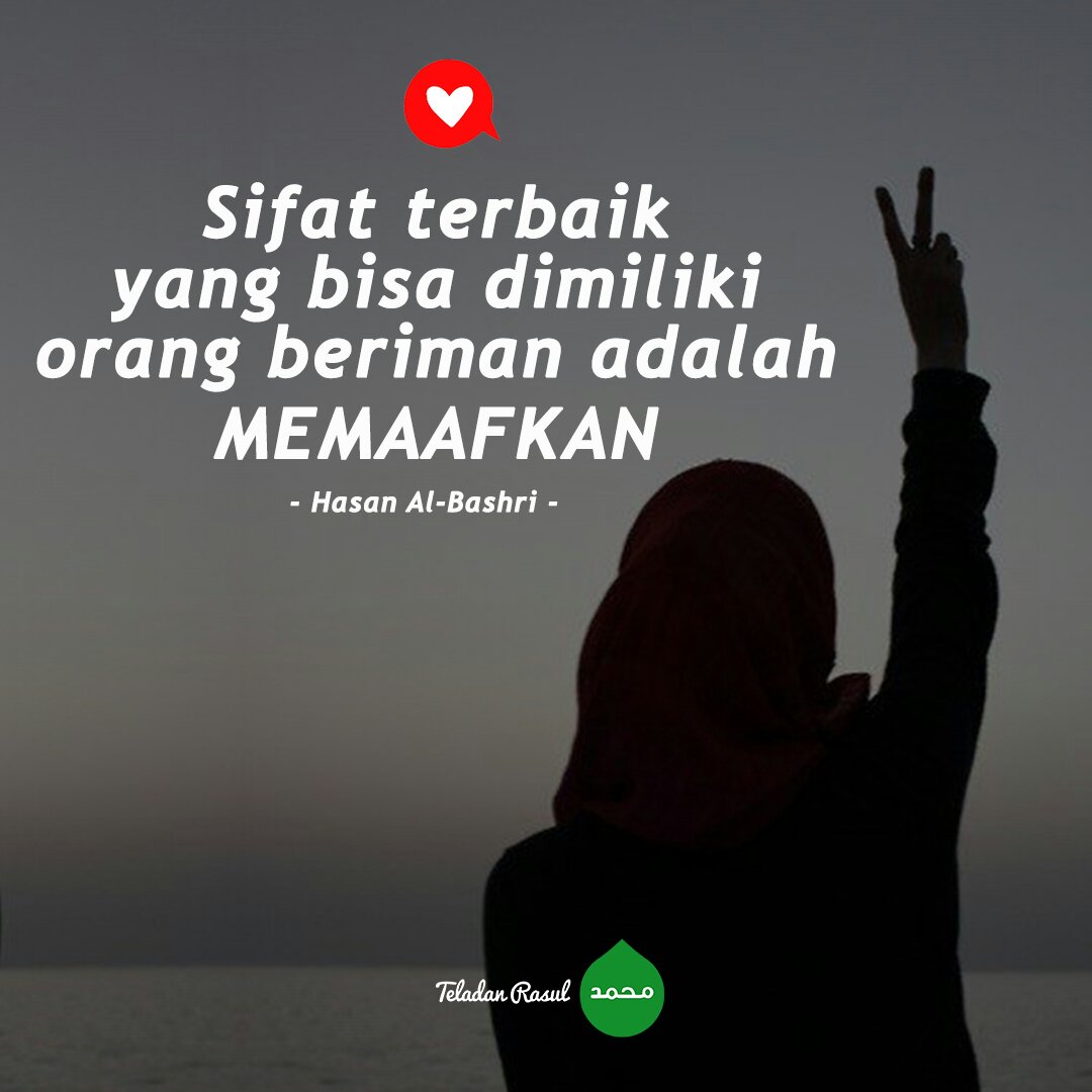 FathurR300's tweet photo. Muslim itu mudah memaafkan :) . .  #BersatuDibawahKhilafah ☝️🕋☝️ #CLgwf https://t.co/7ljEn1GDjK