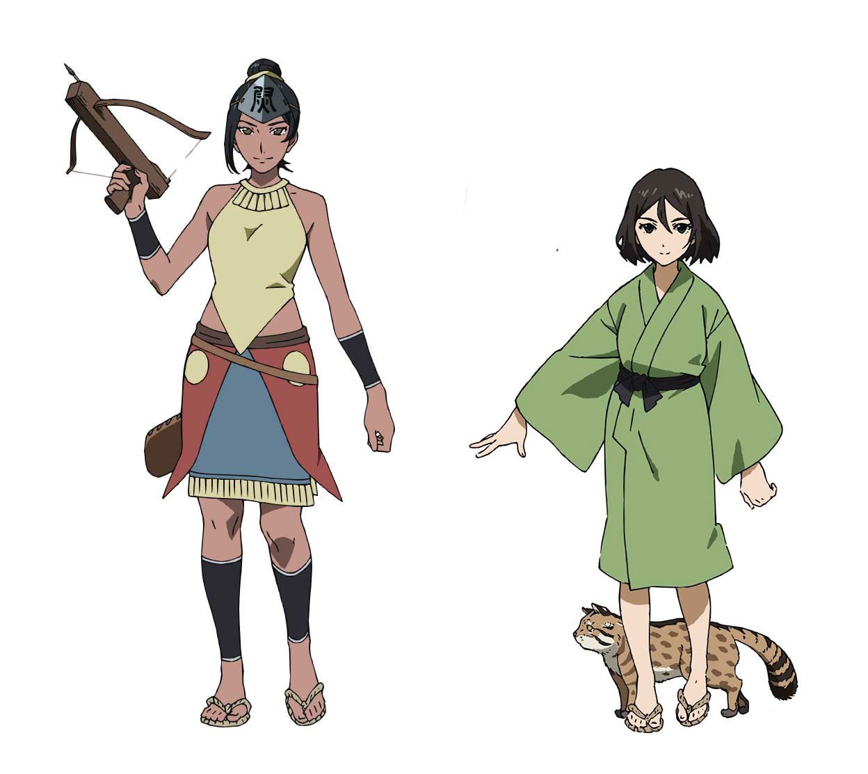 Tvアニメ アンゴルモア元寇合戦記 公式 タツとサナの設定画を公開 刀伊祓に属す タツとサナの設定画を公開しました 姉御肌なタツと 阿無志を 坊や と呼びからかうサナの 活躍にご注目ください 公式hpも更新 T Co 5wl2vfif8b