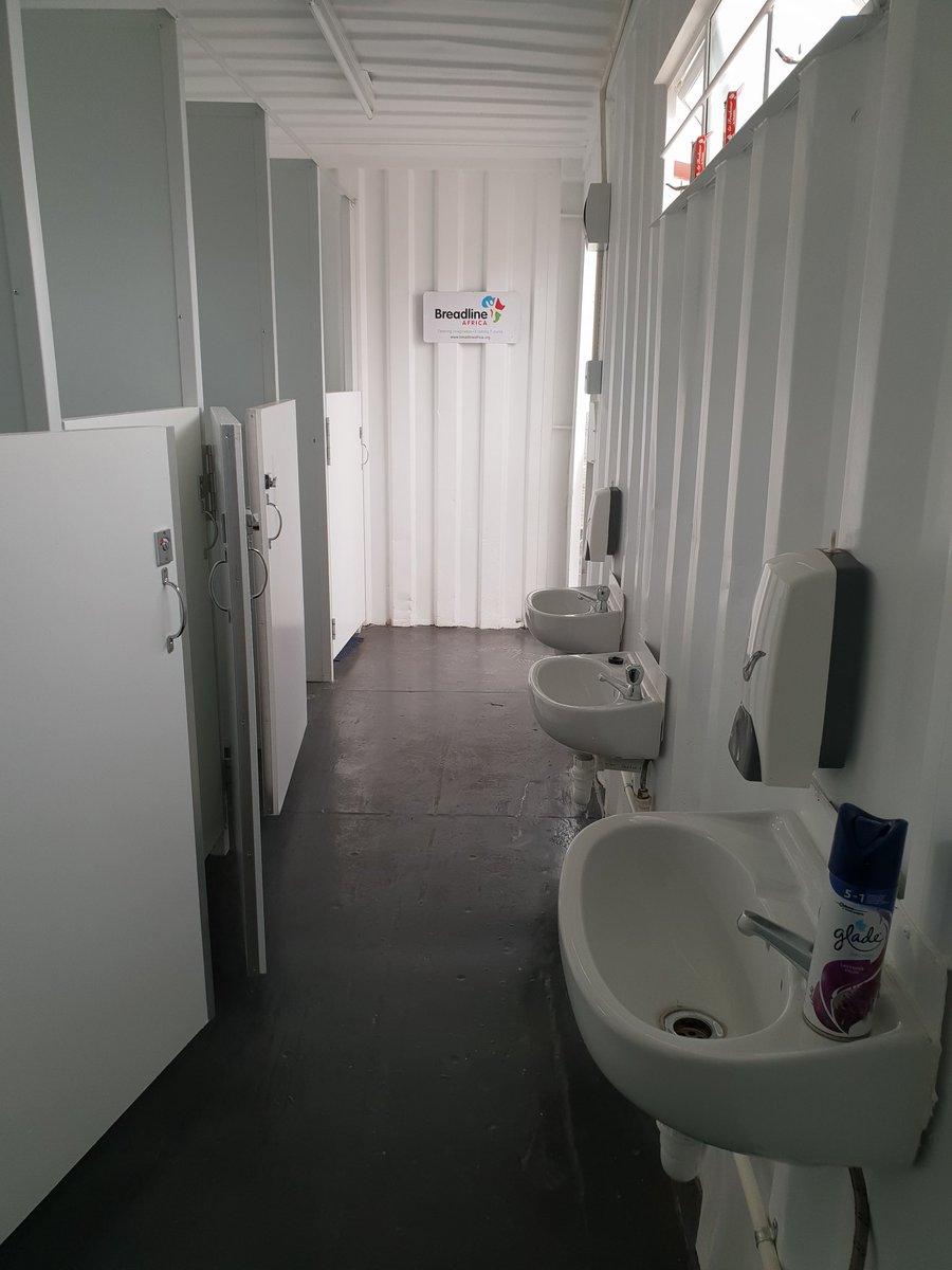 BreadlineAfrica's tweet photo. Launch day has finally arrived and today we are at Pooh Bear Educare to present the new Classroom,Kitchen and Toilet. #OpeningImagination #Breadline25 #Enablingfutures https://t.co/kI72UHyvN7