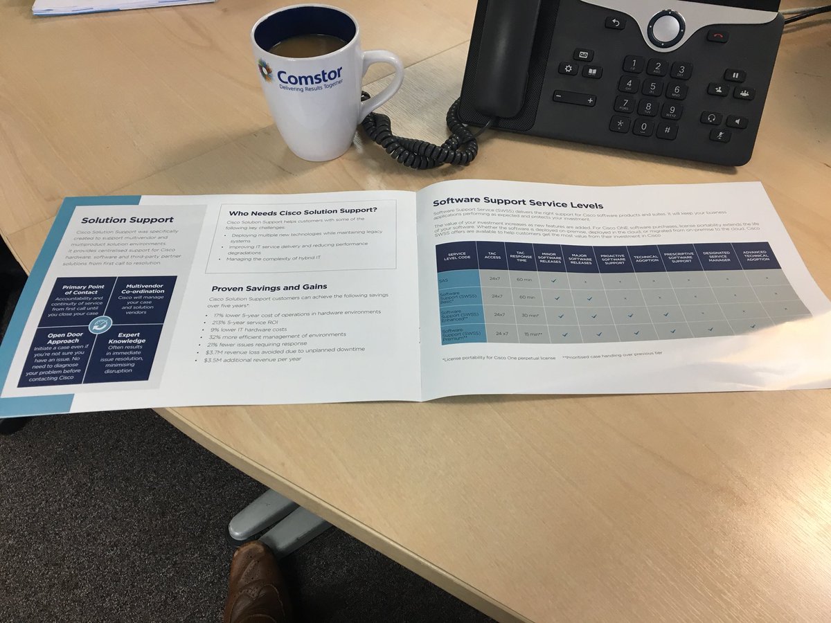 ComstorTom's tweet image. It’s arrived! The all new @ComstorUK @CiscoServices handy guide - the only guide you can trust to help you understand and build your Cisco Services practice. Ask your External AM for your free copy next time they meet with you!