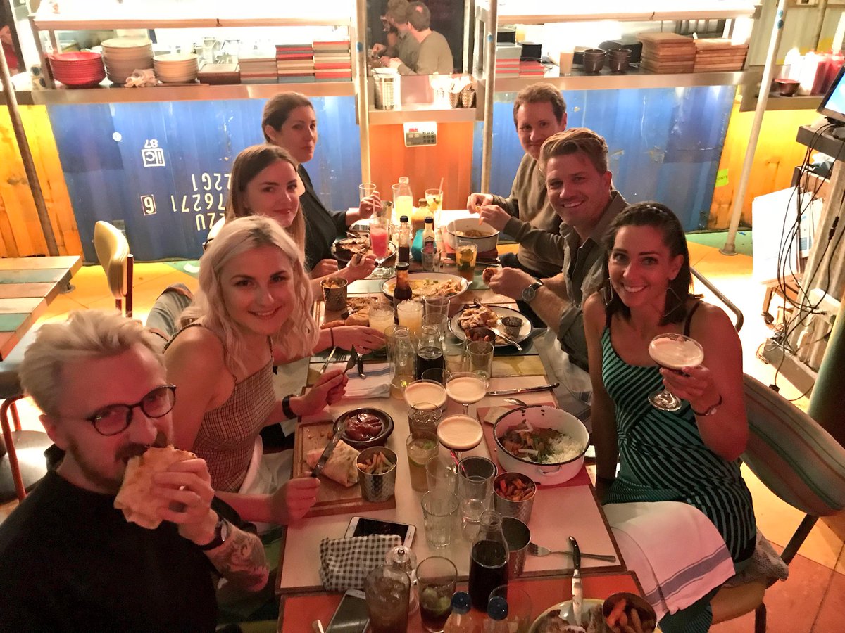 #MakeMemories lovely dinner and drinks on Friday evening with the team at <a href="/Turtlebayuk/">Turtle Bay</a>