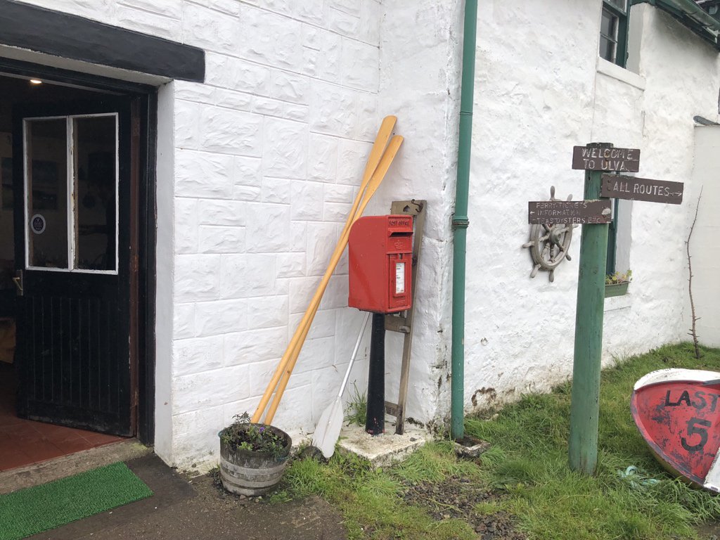 strathearnrose's tweet image. Breakfast at the Boathouse on #Ulva - waiting for everyone to arrive for the official launch of #CommunityLandWeek