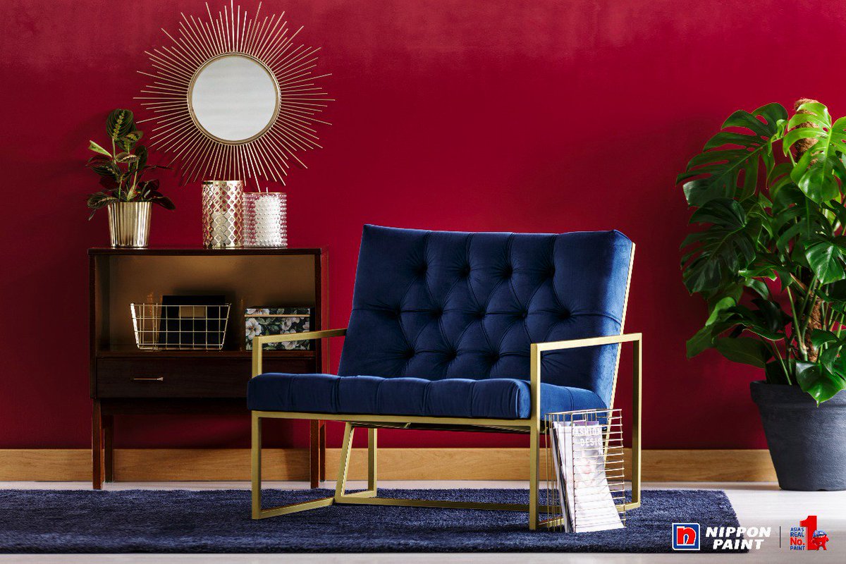 Nippon Paint India On Twitter Scarlet Reds Make For An Impressive Wall Colour Especially When Contrasted With Blues Add A Splash Of Scarlet Red To A Part Of Your Wall To Add