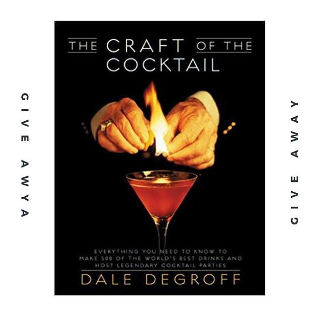 ***GIVE AWAY*** #mondaymotivation starts here ! Thanks to <a href="/thebarmantv/">The Barman TV</a> we offer you the #chance to win a copy of this beautiful book 🍸📓👆🏾- a nice #gift to #master your #bartending #knowledge ! How to participate? . Follow the link in our bio. . May t… ift.tt/2MJLPwp