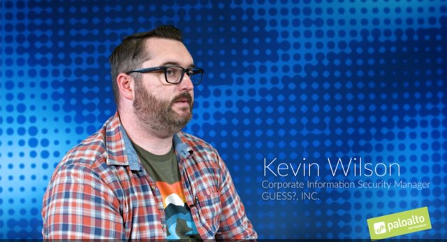 Mrasmussendk's tweet photo. Learn how Kevin Wilson, Corporate Information Security Manager replaced the legacy #antivirus solution at all GUESS retail locations with @PaloAltoNtwks Traps to protect their stores from breaches and #cyberthreats : https://t.co/87daYWn7EW https://t.co/dmB3GJxPyF