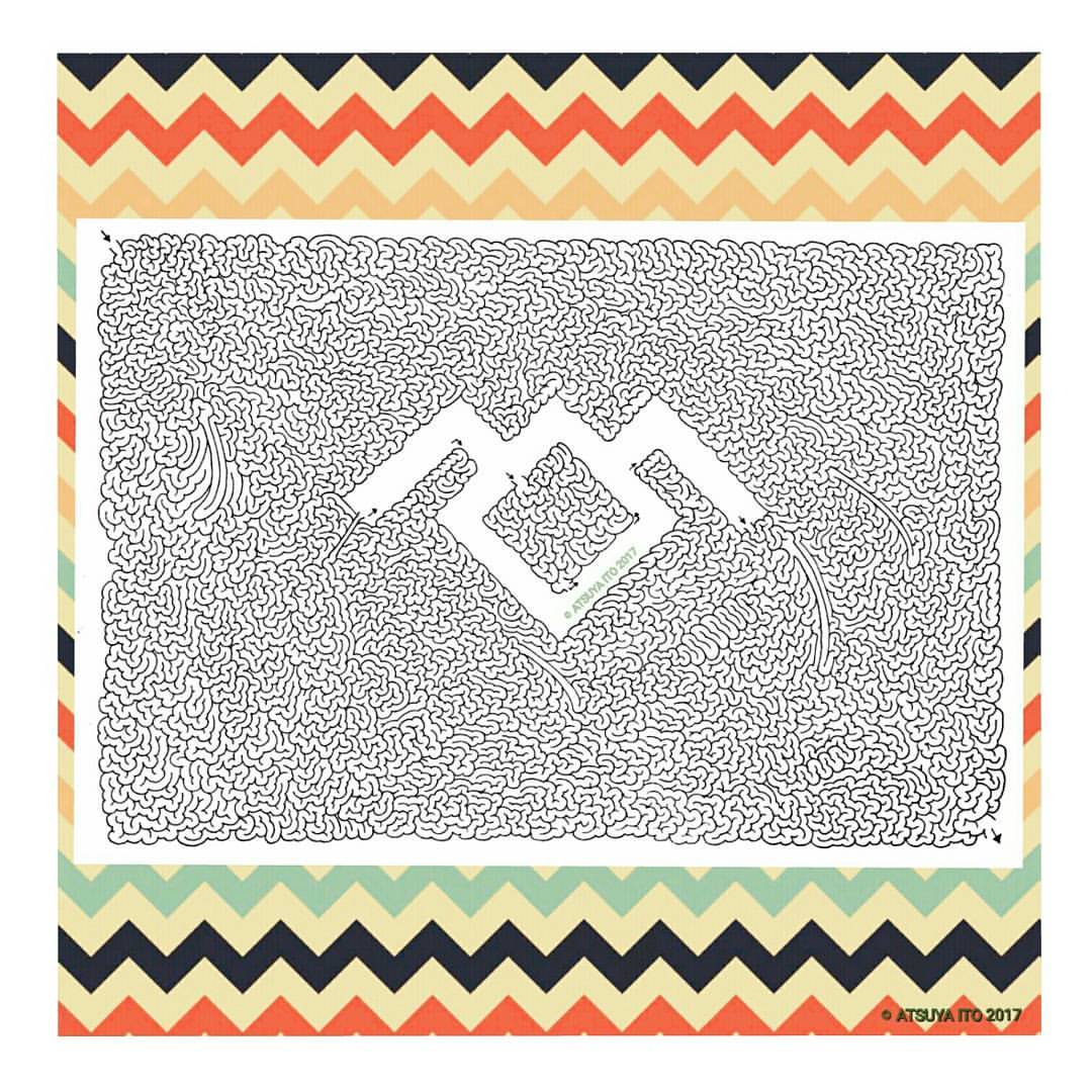 atsuyaito's tweet photo. #twinpeaks #labyrinth #maze #mazes #idrawmazes #owlcavesymbol  🌲🦉🌀🌀✏ https://t.co/B5X0RUucZz