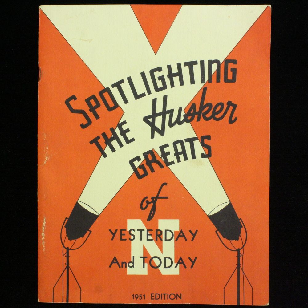 Wow!! 1951 NCAA College Football NEBRASKA Cornhuskers Greats of Yesterday and Today twib.in/l/rMno7K49ejX5 via <a href="/ebay/">eBay</a> #ebayseller #vintage