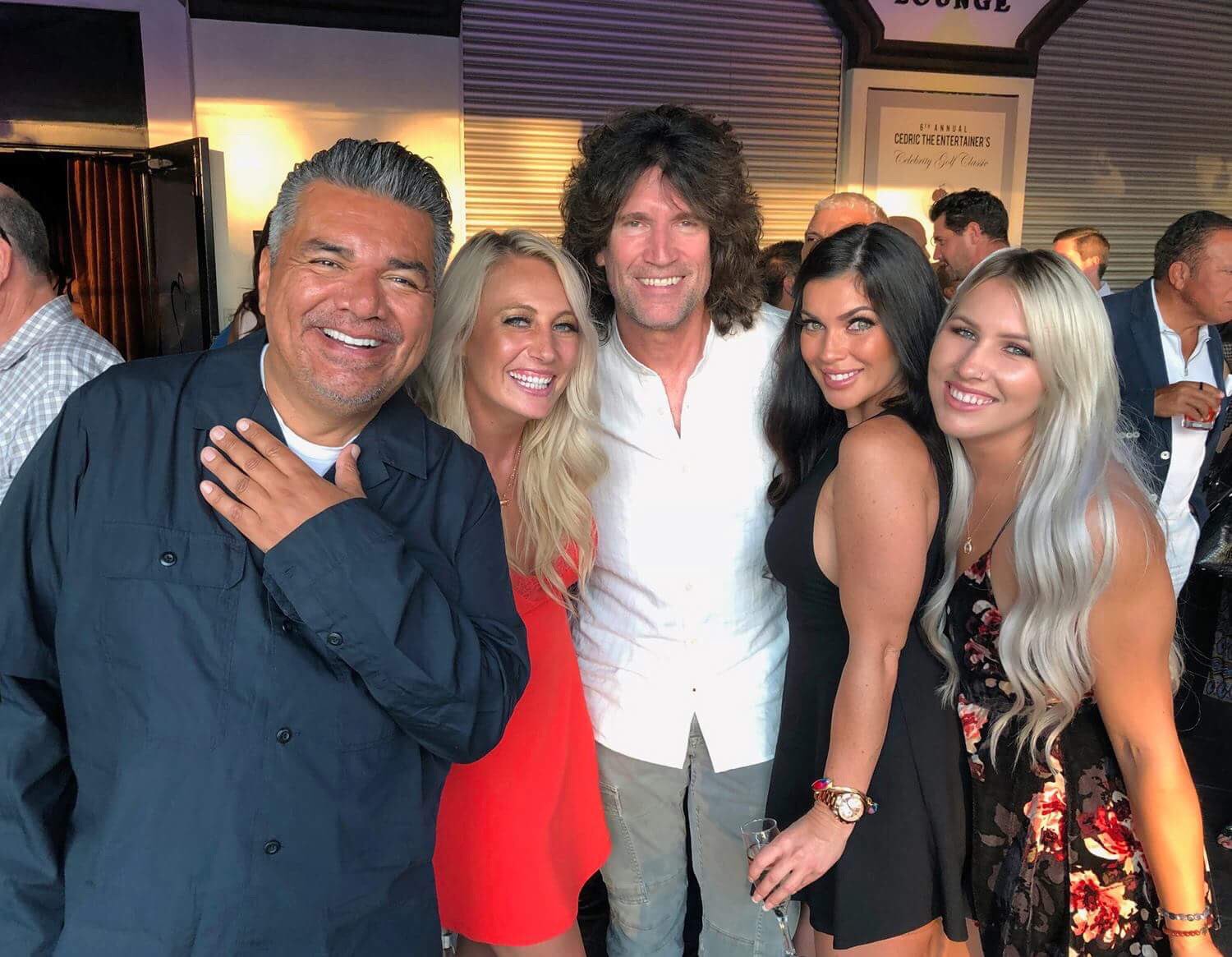 Tommy Thayer On Twitter With Georgelopez Sydney Gabby And Valerie At