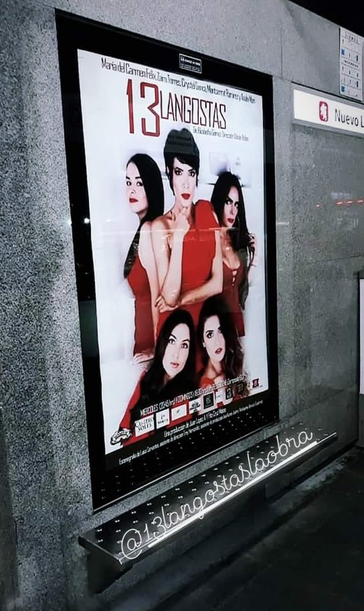 " 13 Langostas" los espera en Foro Bellescene  todos los miércoles 9pm y domingo 6pm.Pueden comprar sus boletos en blt.mx/41f <a href="/rabinalpro/">Rabinal Producciones</a> <a href="/_MCFelix_/">Ma del Carmen Félix</a> <a href="/ForoBellescene/">Foro Bellescene</a> #13langostaslaobra #teatro #actresslife #Mujeres #metrobus  #MiercolesDeEllas #DomingoTeatral #CDMX