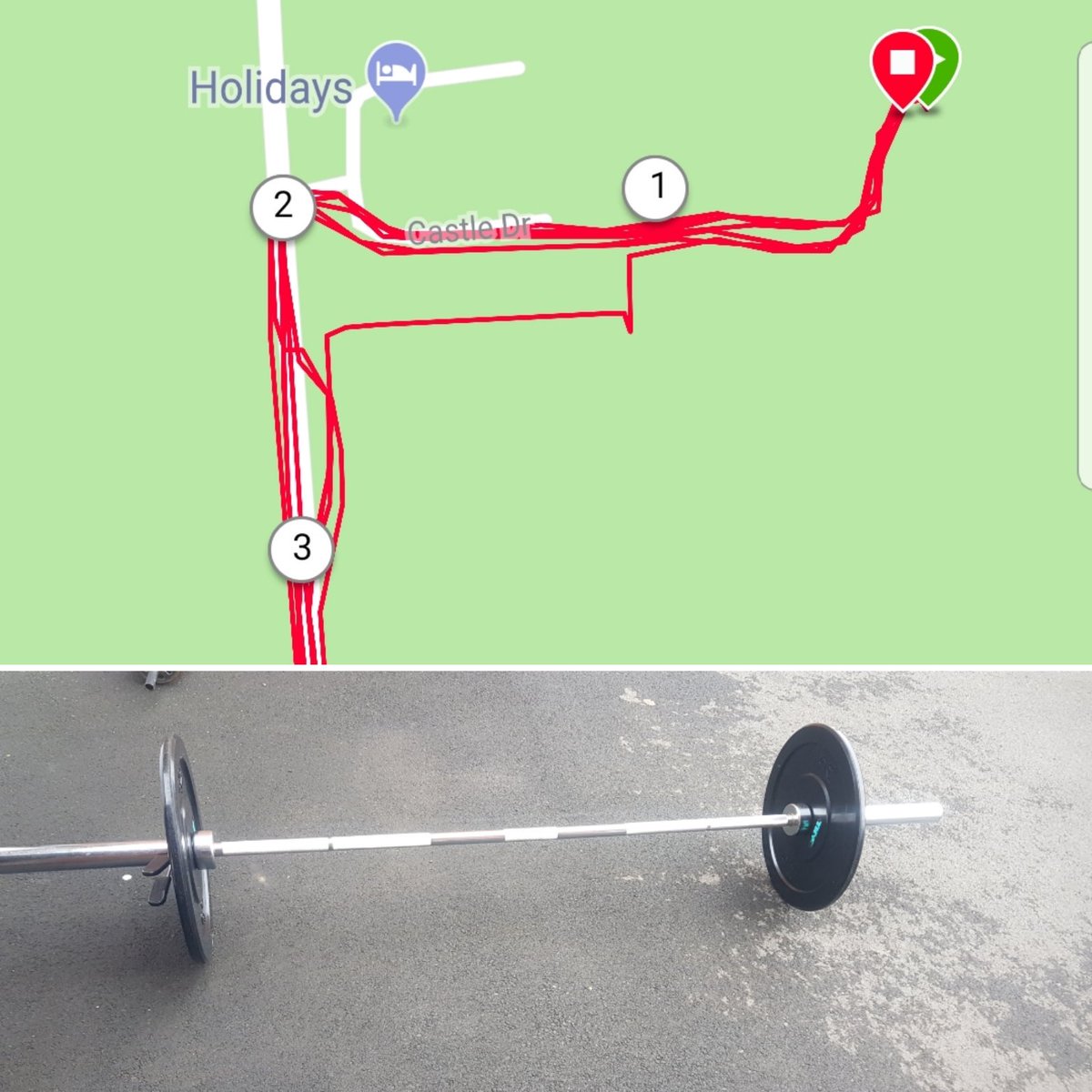 paddleofbritain's tweet image. A bit of a crude workout this morning with barbell exercises followed by 1 mile laps! 😱
#mixingitup 
#combotraining
#barbell 
#functional 
#paddleofbritain