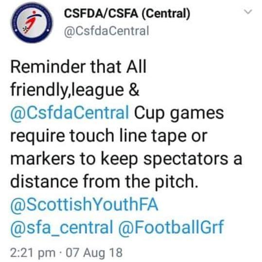 nmbc2003's tweet photo. New Supporters Rule by the Leauge for the new season.

If you are attending any CSFA League/Cup/friendly matches, all spectators will be required to remain outside coned/taped off areas. #MTN https://t.co/VgveIQxqPx