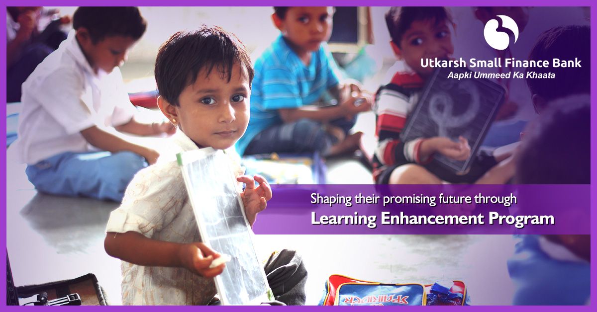 Utkarshsfbl's tweet photo. #LearningEnhancementProgram is another step in #UtkarshWelfareFoundation endeavours to uplift rural lives. The objective is to encourage &amp; improve the language skills, numeracy skills &amp; creativity in rural children of the age 5-12 years.
#UtkarshSmallFinanceBank #EducationForAll https://t.co/vIegvl80cz