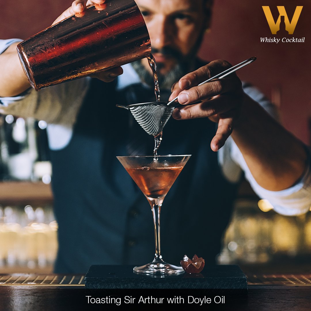 Interesting, isn’t it—a cocktail that is named after a legendary detective fiction writer?  Read it all on thewhiskypedia.com/whisky-cocktai…