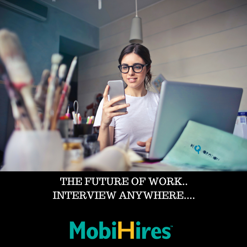 mobihires's tweet photo. The Future Of Work, is collaborative and flexible led by community and real life interactions. Our app allows for real in app interviews that increase the rate of hiring and fit. Follow us to learn more!  #mobihires https://t.co/jRBqSRFDIC