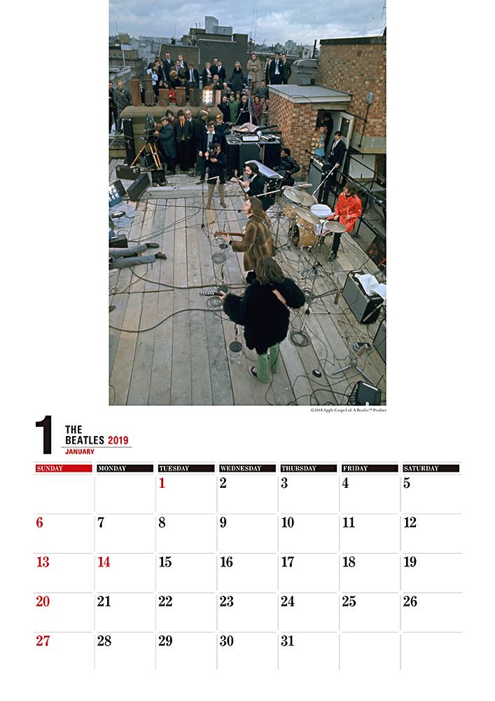 Universal Music Store The Beatles Store 19年カレンダー10 17 水 発売決定 表紙は名盤 アビー ロード のジャケット 各月には1969年に撮影された写真を使用 サイズ月めくり壁掛け仕様 ご予約受付中 T Co Mypcrjegev ビートルズ