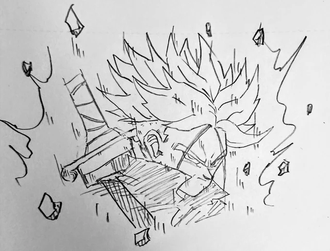 感覚が戻るまでこういう絵を描いていこうと思います❗
アドバイスありましたら宜しくお願いします❗(>_<) 