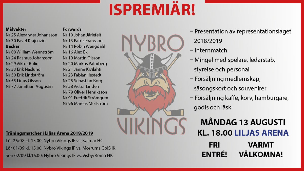 Nybro Vikings IF tweet media