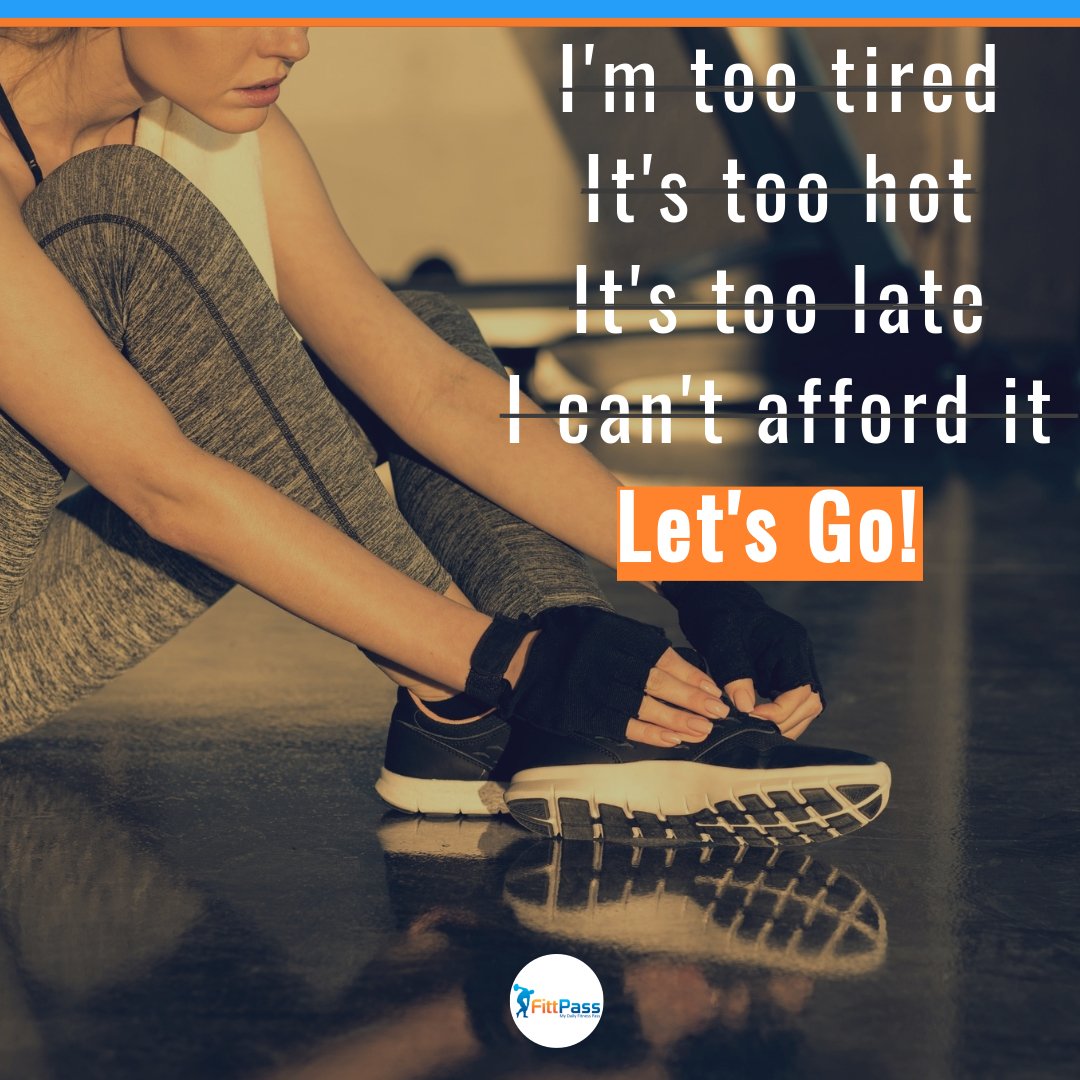 FittPass's tweet photo. Excuses burn 0 calories!
#YallaLetsMove #Fitnessmotivation #fitnessinspiration #fitnessquotes #workoutexcuses #exercise #workout #strength #motivationalquotes #fitnessindxb #dubaifitness #dubaifit #dubaifitfam #dubai #uae https://t.co/p3wZkwYM03
