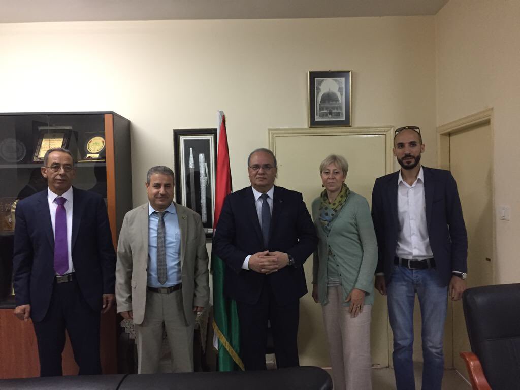 PfChildren's tweet photo. Caroline is in Palestine for the launch of Labeeb’s Friends! Labeeb is being given a tremendous start, with the backing of three government ministries. Engage, our new partner agency, plans to train 30 trainers and 350 teachers in the first year, from this autumn. @SocinnEngage https://t.co/9S8RBZul82