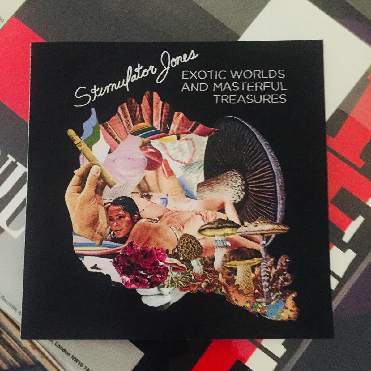 MiquiPuig's tweet photo. Primer disco del dia: Stimulator Jones / Exotic World and Masterful Treasures / Stones Throw (2018) #iminlovewithmyrecordcollection #mondaymood #nosoloescuchodiscosviejos #soul #contemporarysoul #stonesthrow #likecoffee https://t.co/TAceUhnWhV