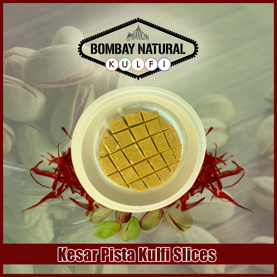 BKulfi's tweet photo. Want to end your meal perfectly? Then try out our Kesar Pista kulfi slices. Believe us; you’ll
not look for anything sweeter.
#KesarPista #Sweet #Dessert #Persia #Iconic #Kulfi #Variants #Creamy #Delicious #KarolBagh #Natural #Refreshing #Goodness #Tantalize #TasteBuds https://t.co/3NFDaiBqUL