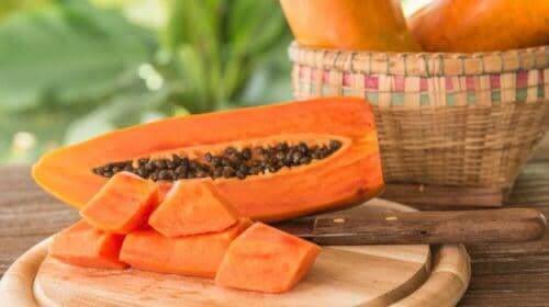 Papayas promote digestive health. They contain the enzyme Papain which aids digestion. For more health tips and to see a doctor or fill a prescription visit our website privedoc.com #health #privedoc #onlinedoctor #onlinepharmacist #papaya