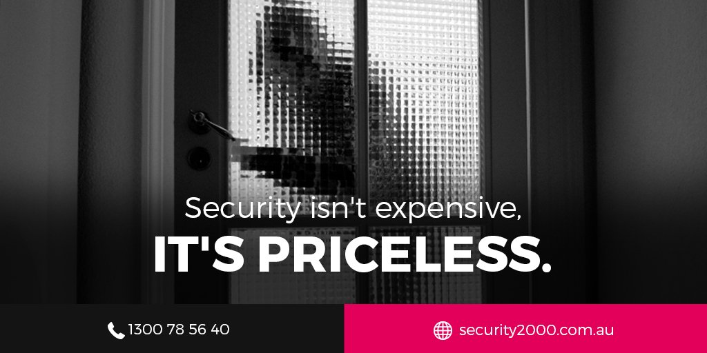Security_2000's tweet image. A good security system will save you from all the emotional and financial burdens that come with break-ins and invasions. Call us now for a professional and reliable Security Solutions 1 300 785 640 or visit security2000.com.au 

#ElectronicSecuritySystems #CCTV #Intercoms