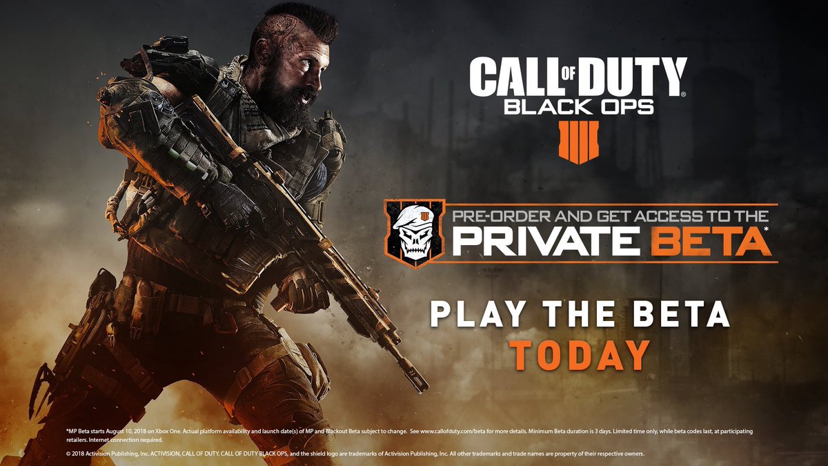 codintel8880's tweet photo. #BO4BetaBootcamp
#BO4Beta will Officially be coming to an End at 10am PST / 1pm EST / 6pm UK later TODAY!
We’ll keep you informed if there is an Extension - It’s clear the Community would Like to see it, and it would be Awesome! Stay tuned for Further Updates / Details! https://t.co/jfcW4kvrFv