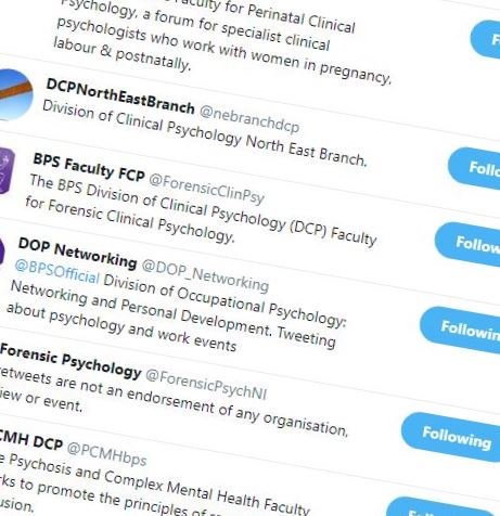 BPSOfficial's tweet photo. There are now 76 Twitter accounts on our list of BPS member network s. Why not follow a few? https://t.co/ERZzwJpdHu https://t.co/UBfDGvgcWf
