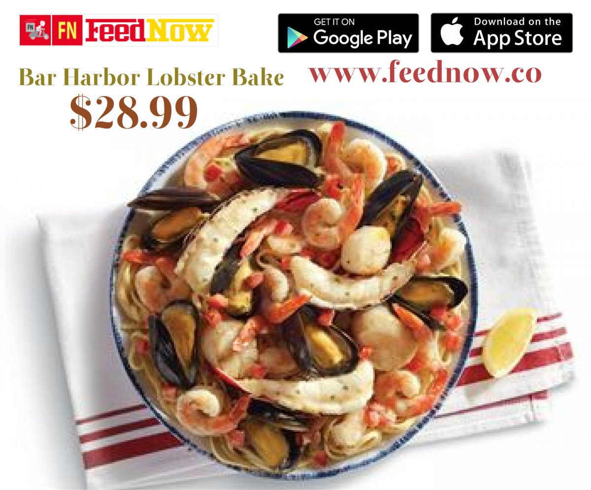 FeedNow1's tweet photo. Dive into the rich flavor of this divinely prepared delicacy, #RedLobster from #BarHarborLobsterBake in #CedarRapids at just $28.99. #FeedNow, being the leading #FoodDeliveryProvider is here to help you place the order at https://t.co/AxyNR1FJ70 https://t.co/W1xlREdQmH