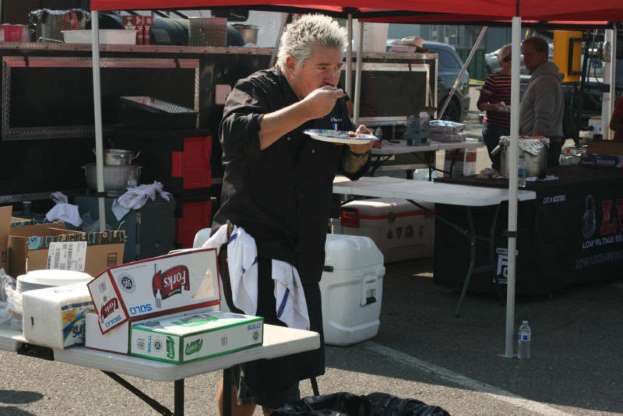 MSchwartzEDS's tweet photo. An update on @SalArmyEDS relief operations in California. So far, we have served over 50,000 first responders and survivors on scene at 14 separate wildfires since the end of July. We continue to be blessed by the support of @GuyFieri and encouragement of @TylerFlorence https://t.co/3Z0zUGKS2T