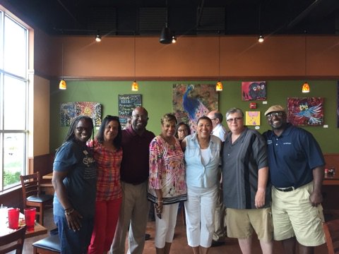 A great weekend canvassing in Lawrence with Dee Thornton, candidate for 5th Congressional District and Derek Camp, candidate for State Senate!