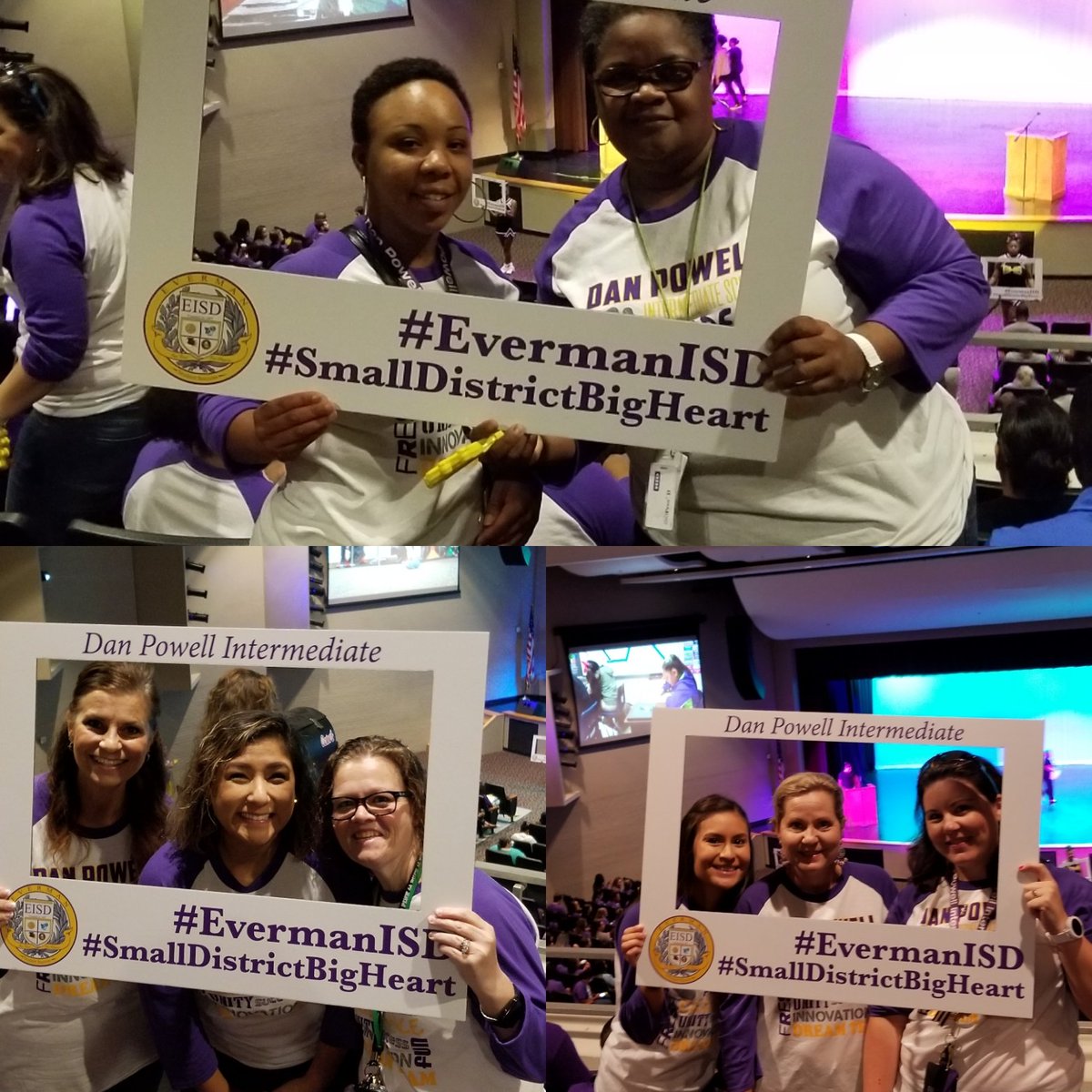 powell_int's tweet photo. @EvermanISD We're ready!!#convocation #DPDreamTeam https://t.co/ZWJi5WBzXj