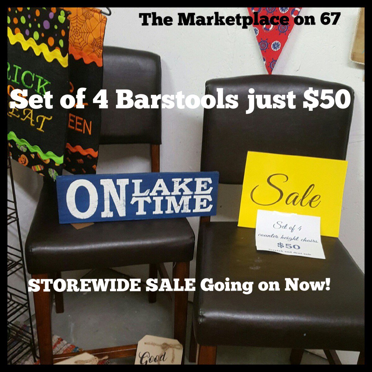 67 Antique Mall on Twitter "Open Mondays 105 STOREWIDE SALE ON TODAY