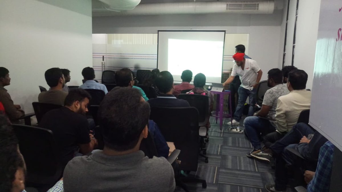 prabhjotbakshi's tweet photo. #alibabacloud mvp tech show in Hyderabad pics on 11th August https://t.co/qWLexd0ucD