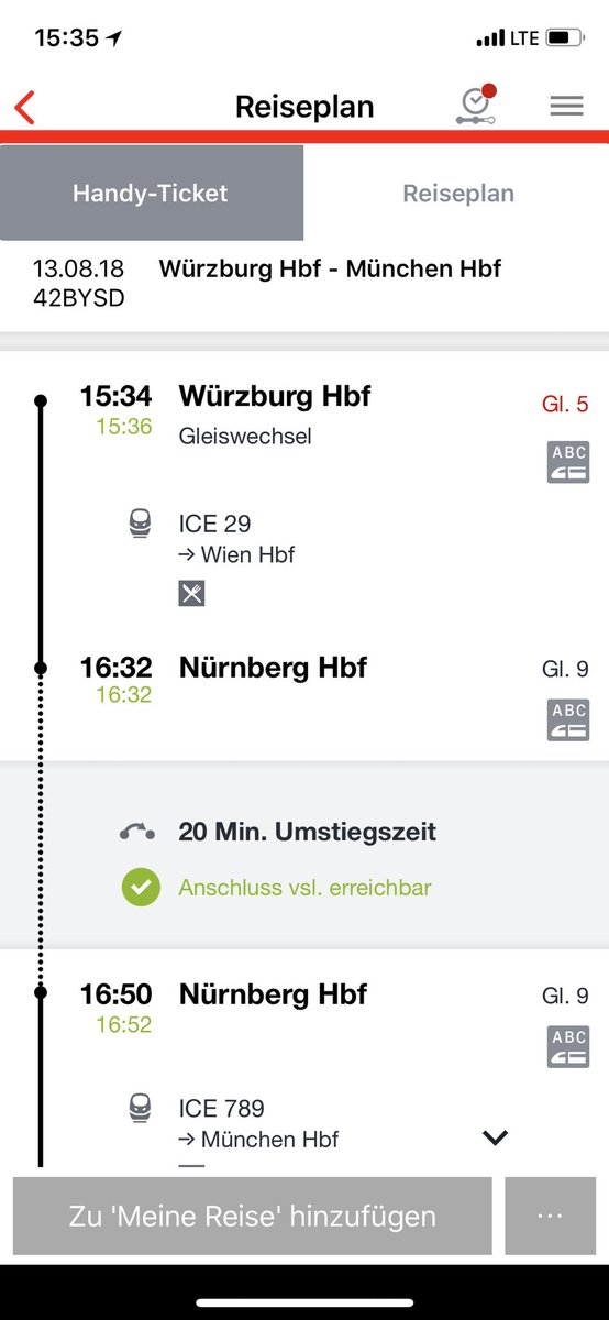 adtjd's tweet photo. @DB_Bahn warum fährt die Bahn nicht mit der angegebenen Verspätung? Oder anders gefragt: warum word eine Verspätung angezeigt, wenn sie gar  nicht besteht? Abfahrt aus Würzburg erfolgte *vor* 15:36 https://t.co/z3ujMrZjfR