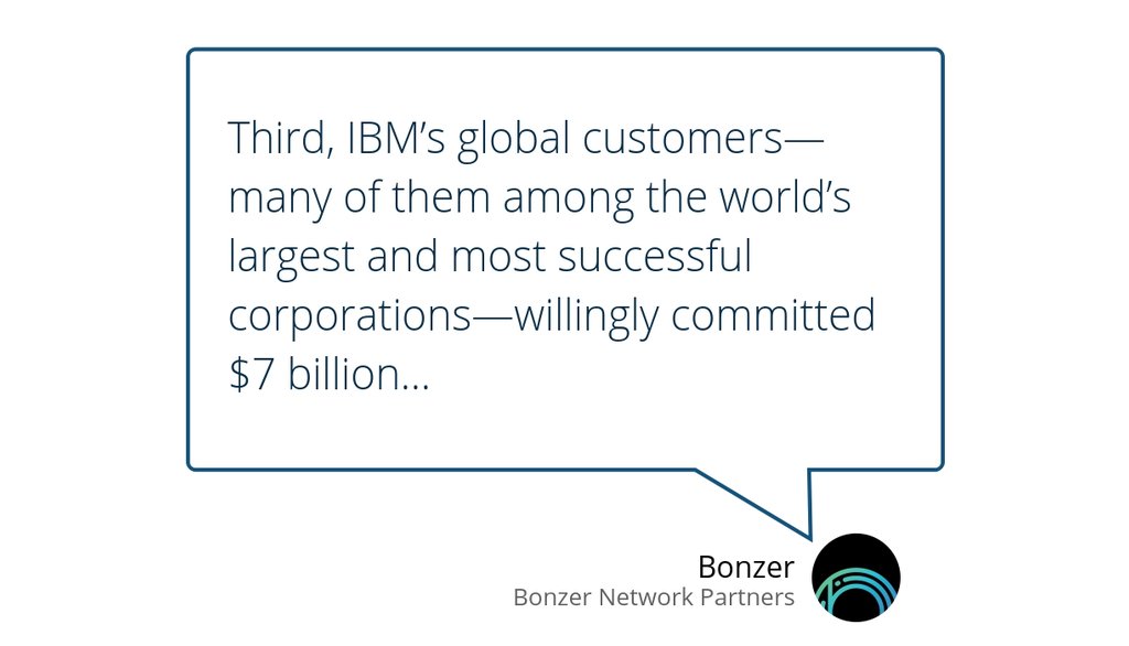 "First of all, customers love what IBM’s doing, and they’re rewarding IBM for applying its massive..." bit.ly/2zM00y4 #Business #aws #Cloud