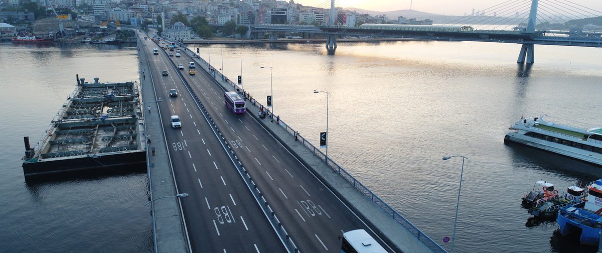 ❗️❗️❗️

14 Ağustos 2018 Salı günü saat 00.30-04.30 arası Atatürk Köprüsü, 02.30-03.30 arası ise Yeni Galata ve Haliç Metro Köprüleri araç ve yaya trafiğine kapatılacaktır. Kıymetli İstanbul halkının alternatif güzergahları kullanmaları rica olunur.

#ibb