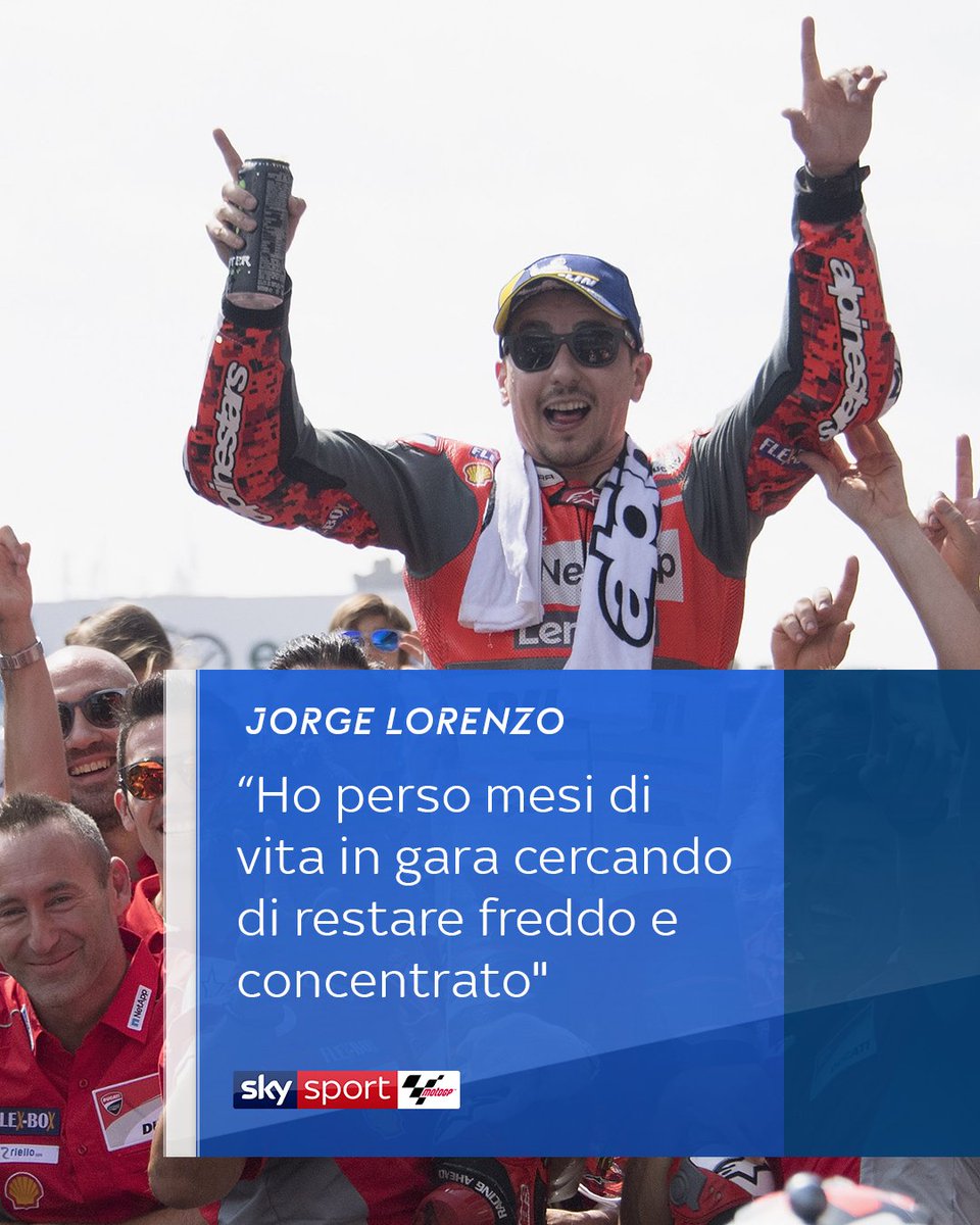 SkySportMotoGP's tweet photo. 🎙 "@marcmarquez93 è un lottatore vero che non molla fino alla fine"

🗣 Le parole di @lorenzo99 😈
👉🏻 https://t.co/1S3AoiCo4l
🇦🇹 #Speedberg #SkyMotori #MotoGP #AustrianGP https://t.co/kcmA1oDa5m