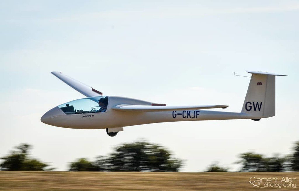 Tom finishing on day one of the 2018 club class nationals