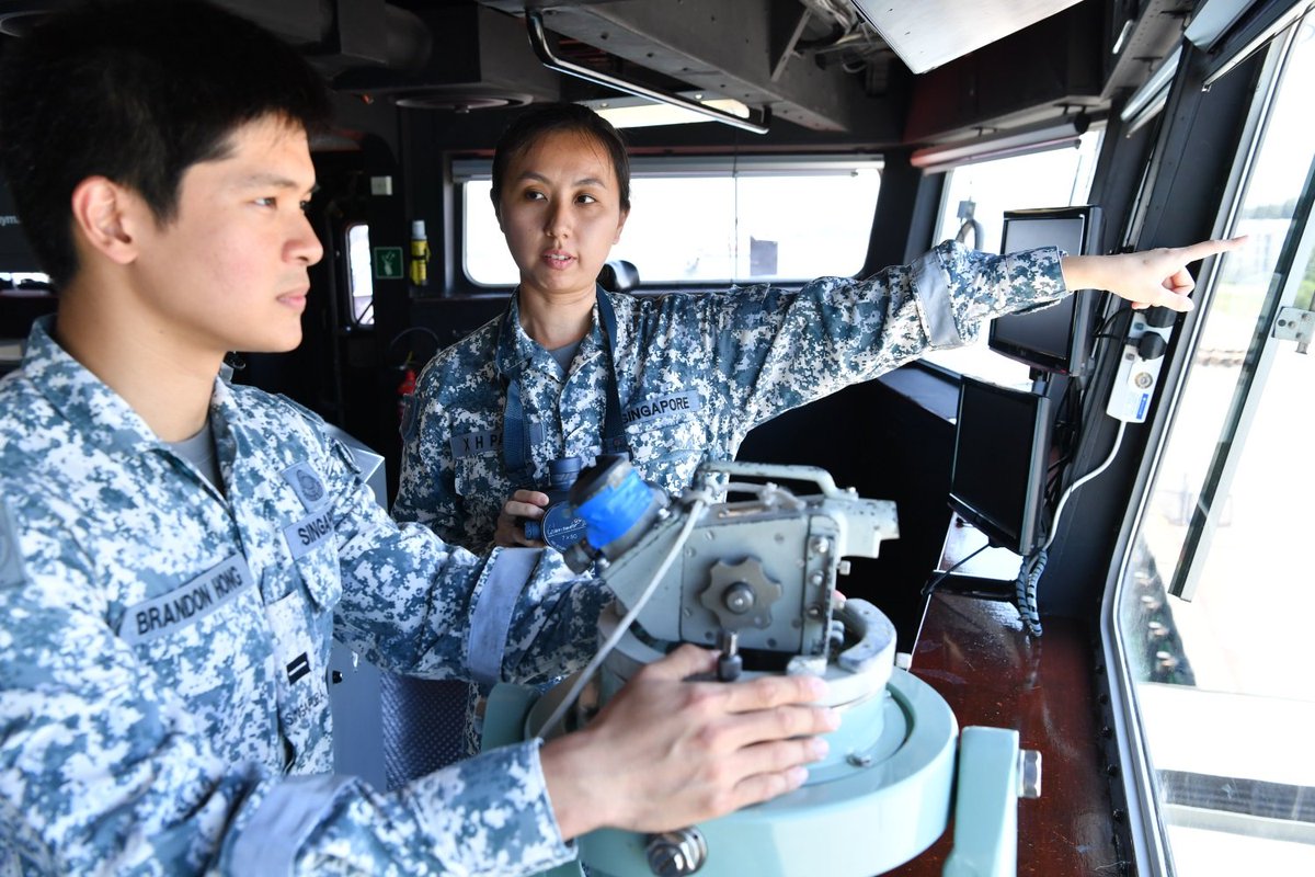 Ministry of Defence on Twitter "SV2 Arlene Pang is a Bridge