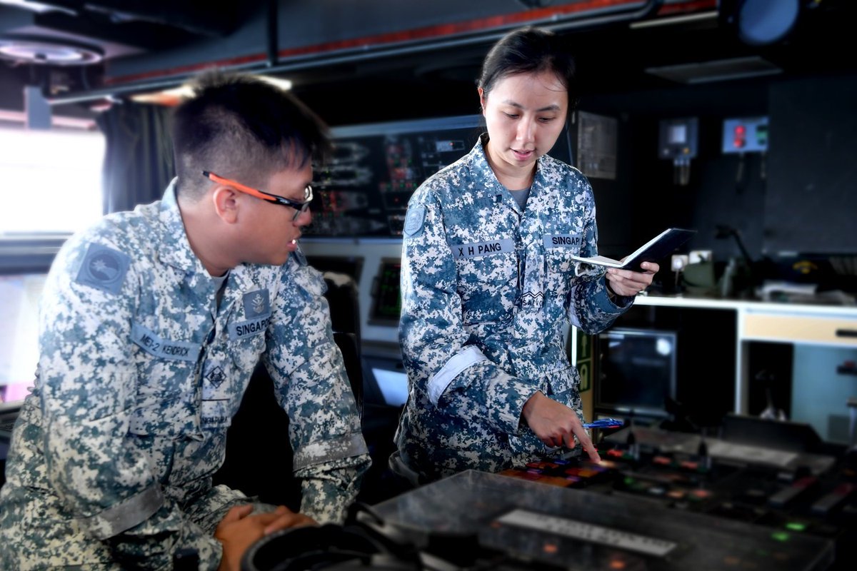 Ministry of Defence on Twitter "SV2 Arlene Pang is a Bridge