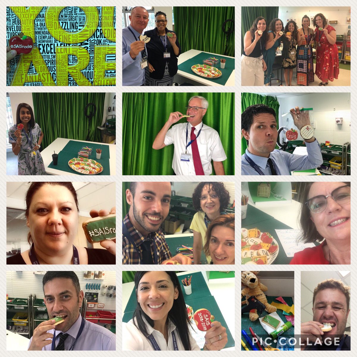 techhealthyfam's tweet image. So much fun today!!! #saisrocks #cookiechallenge