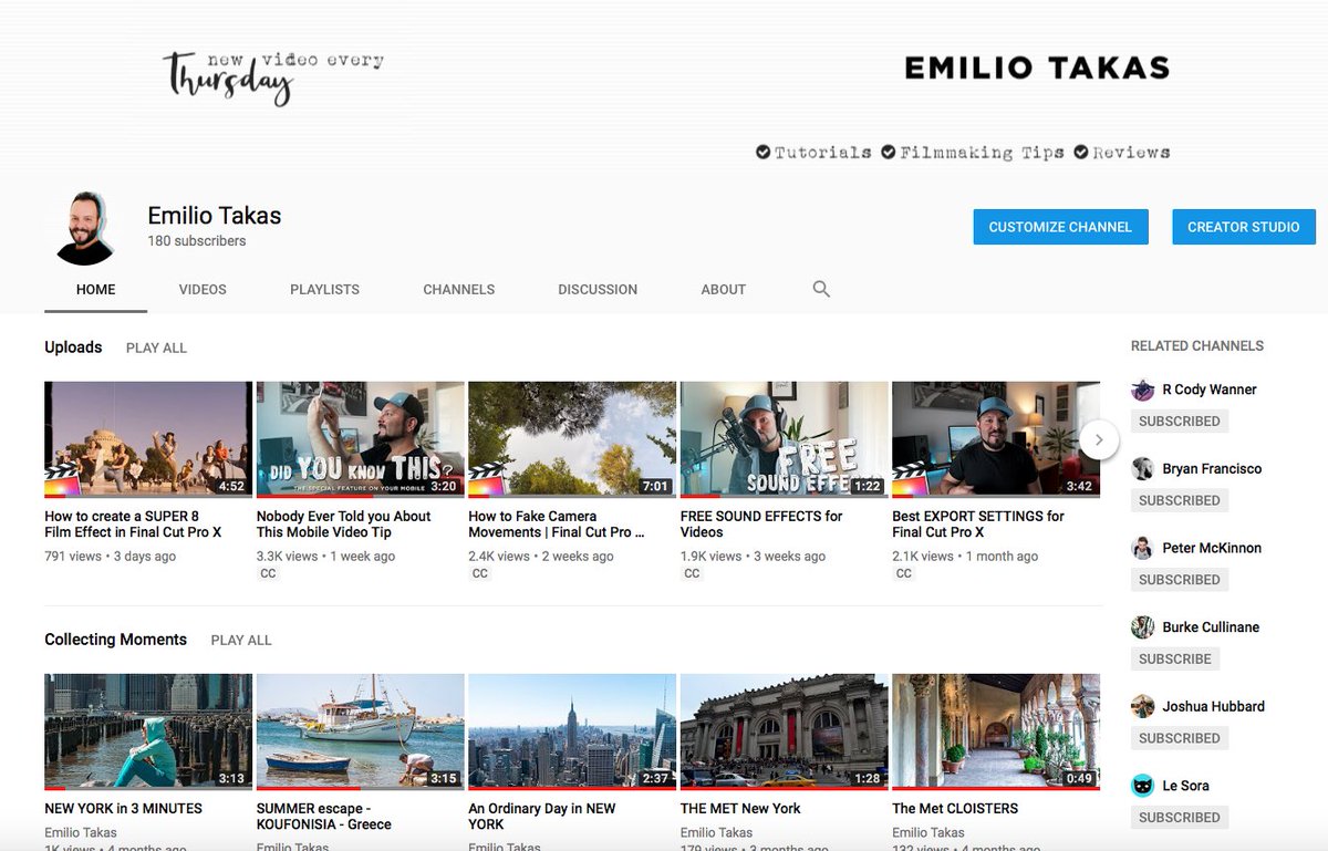 emiliotakas's tweet photo. So happy than one of my favourite voice is on my related youtube channels.@LesoraYT https://t.co/cCVuOB07WX