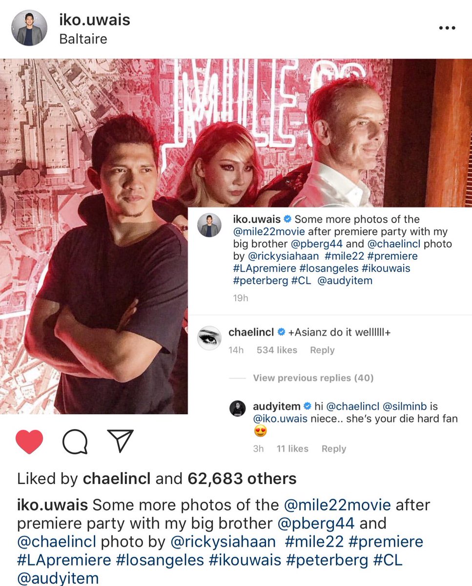 WeLoveChaerin's tweet photo. CL x Iko Uwais 🙌 https://t.co/e5NVU3LMSb