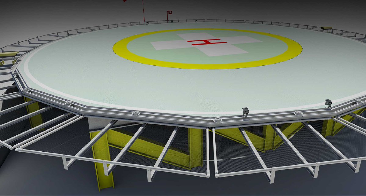 Helidecks_it's tweet photo. With our team of specialized technicians and our research and development lab, we work with the customer from the initial design stages to the completion and the project itself. Discover more: https://t.co/gv209R7Uo0 https://t.co/G1E4KircbQ