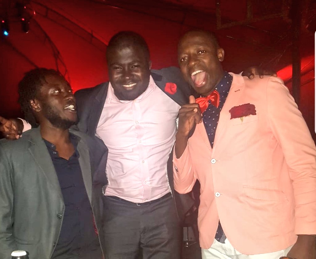 14 years later..... still friends. 
Happy birthday Elvis Brian Jude Odongo. 
Cc 