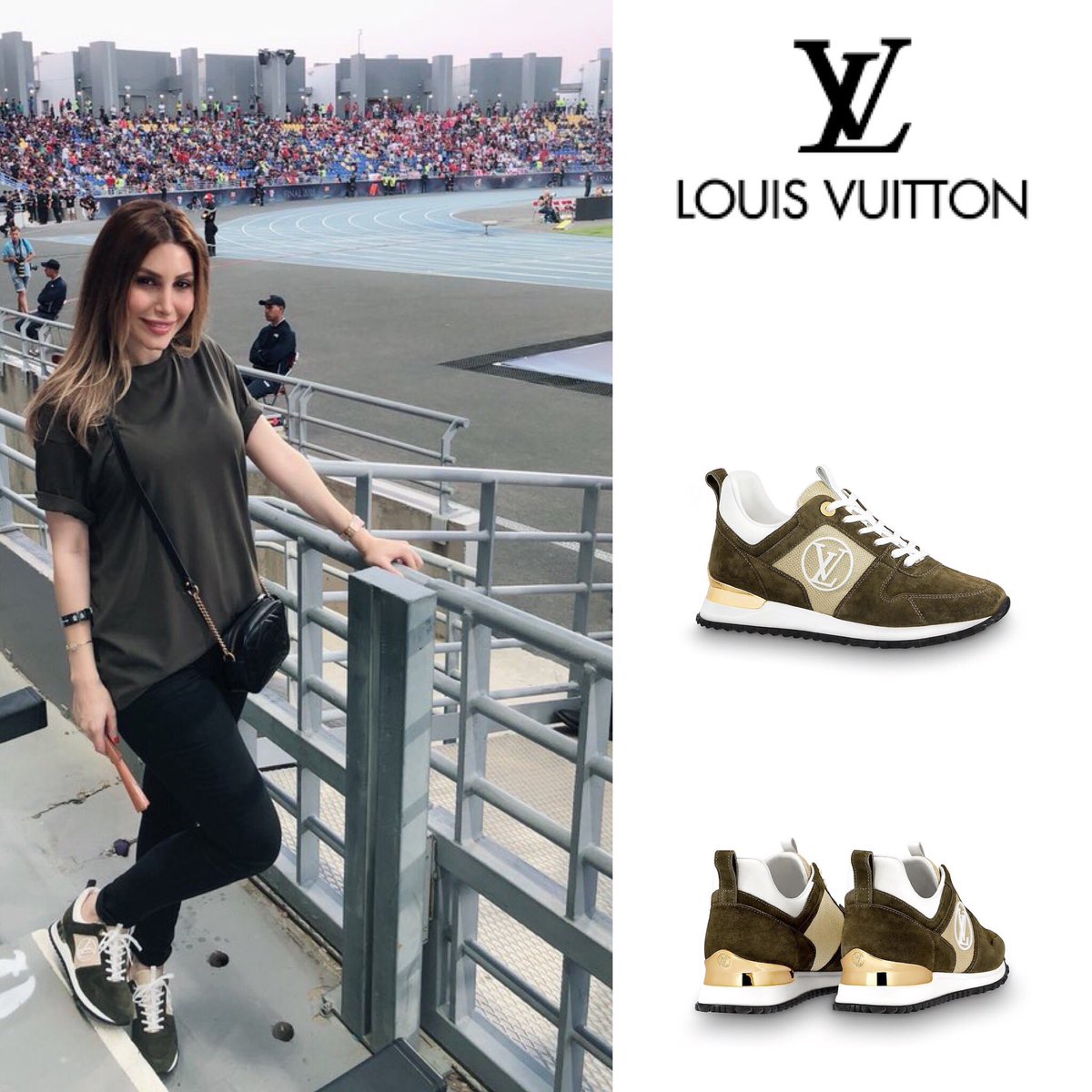 LOUIS VUITTON RUN AWAY SNEAKER - shoes lovers