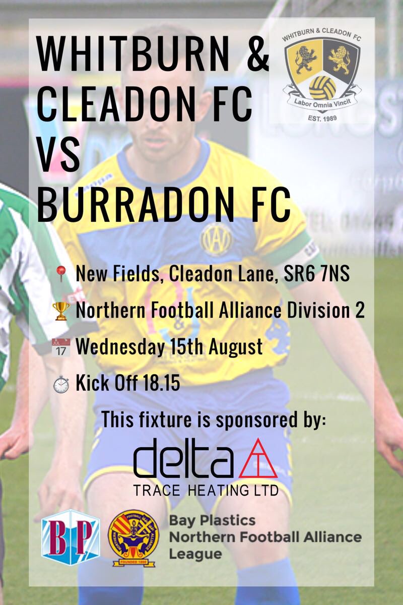 First home game of the season, and our first at The New Fields. Come down to support the lads as we look to build on our opening day success. Entry is free!