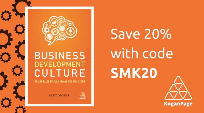 KoganPageMktg's tweet photo. Facilitate a #salesoriented #companyculture to improve sales and development - Business Development Culture by @Alex_Moyle https://t.co/tVZZaMVU28 https://t.co/Yzb4FEbppl